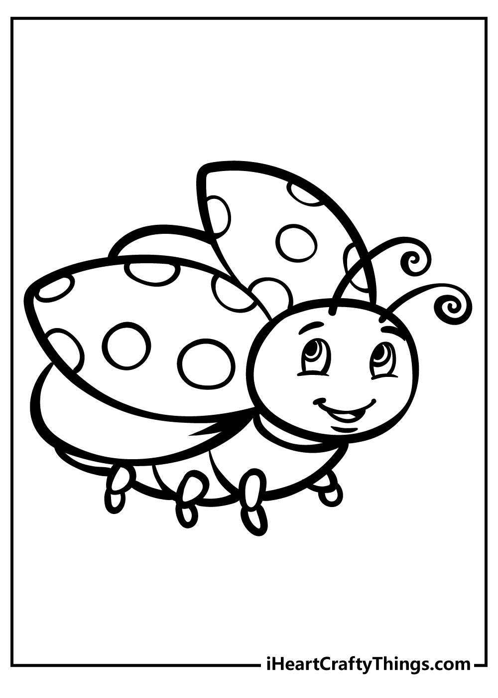 Ladybug Coloring Pages Free Printable