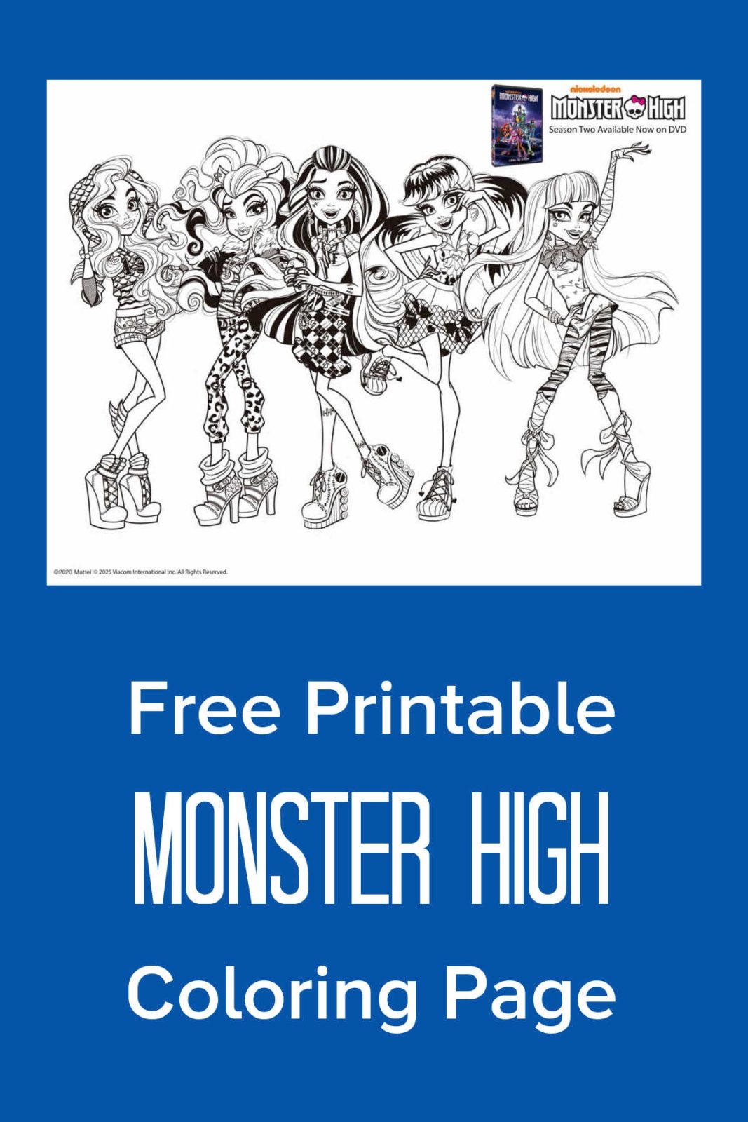 Lagoona Blue Monster High Coloring Page Monster High Coloring Pages To Lagoona Blue Monster High Coloring Page Monster High Coloring Pages To