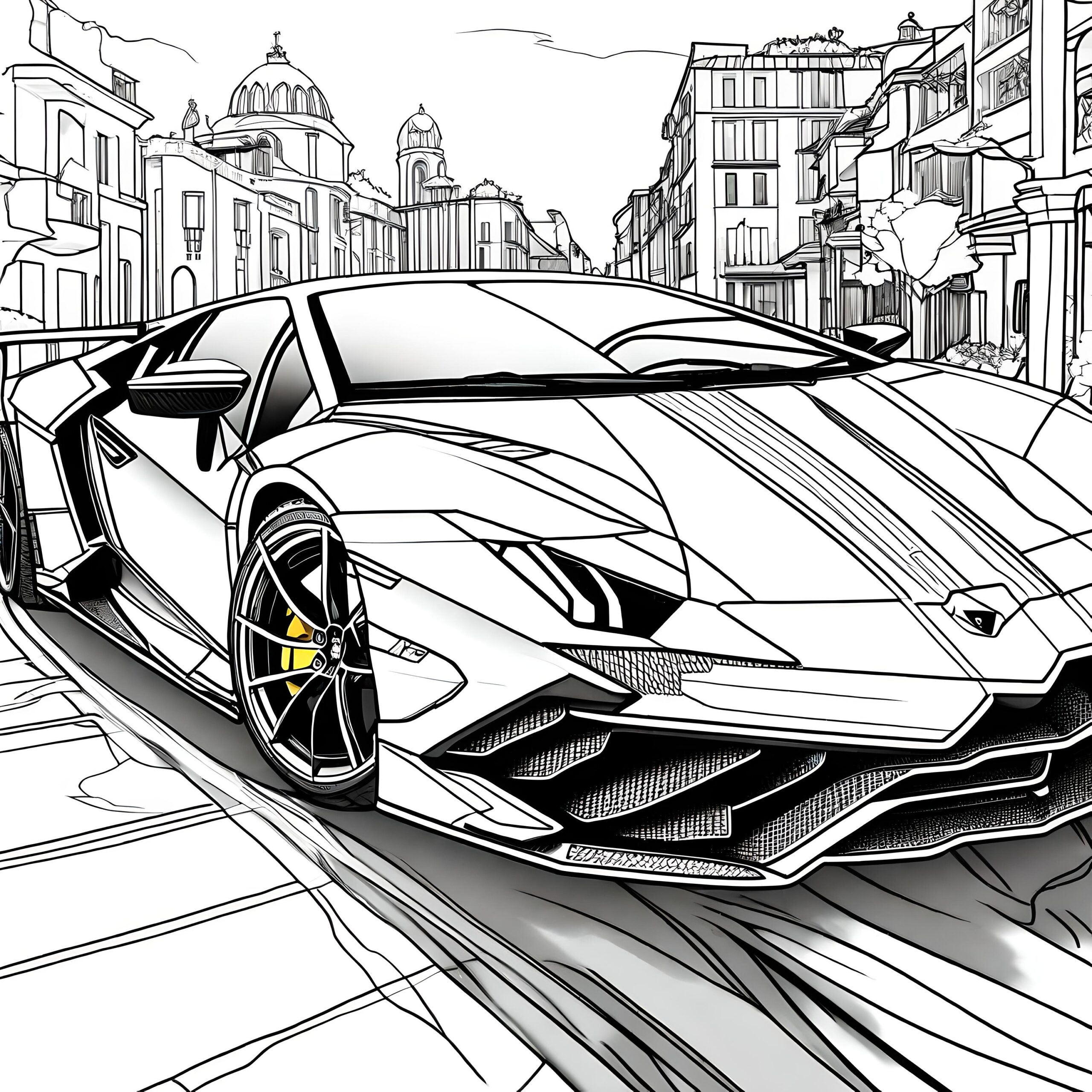 Lamborghini Coloring Pages 21 TOP PAGES Lamborghini Aventador 
