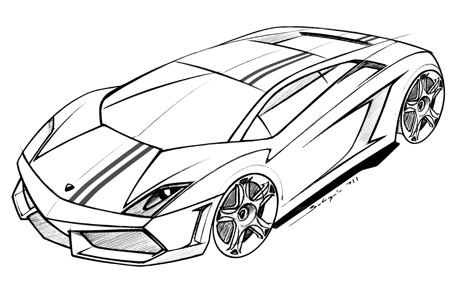 Lamborghini Coloring Pages 50 Printable Coloring Pages