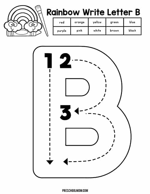 Letter B Preschool Printables Preschool Mom Worksheets Library Letter B Preschool Printables Preschool Mom Worksheets Library