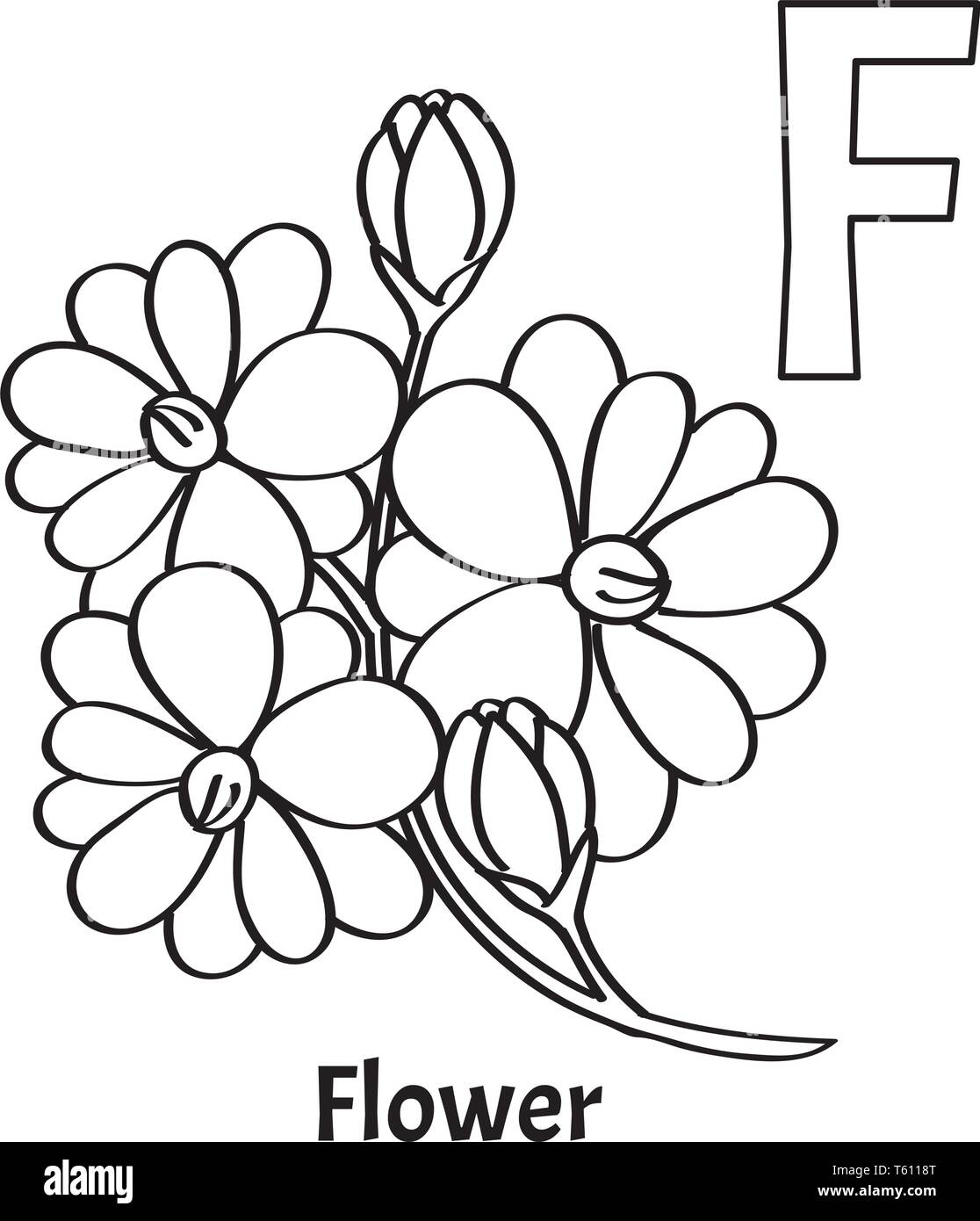 letter f coloring worksheets
