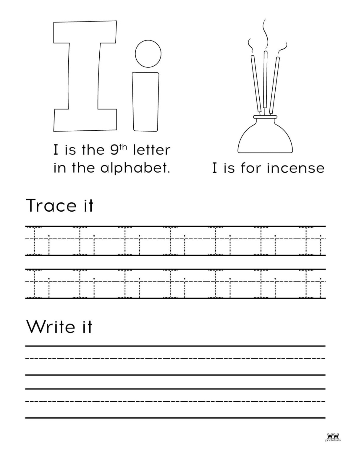 Letter I Worksheets 50 FREE Printables Printabulls Letter I Worksheets 50 FREE Printables Printabulls