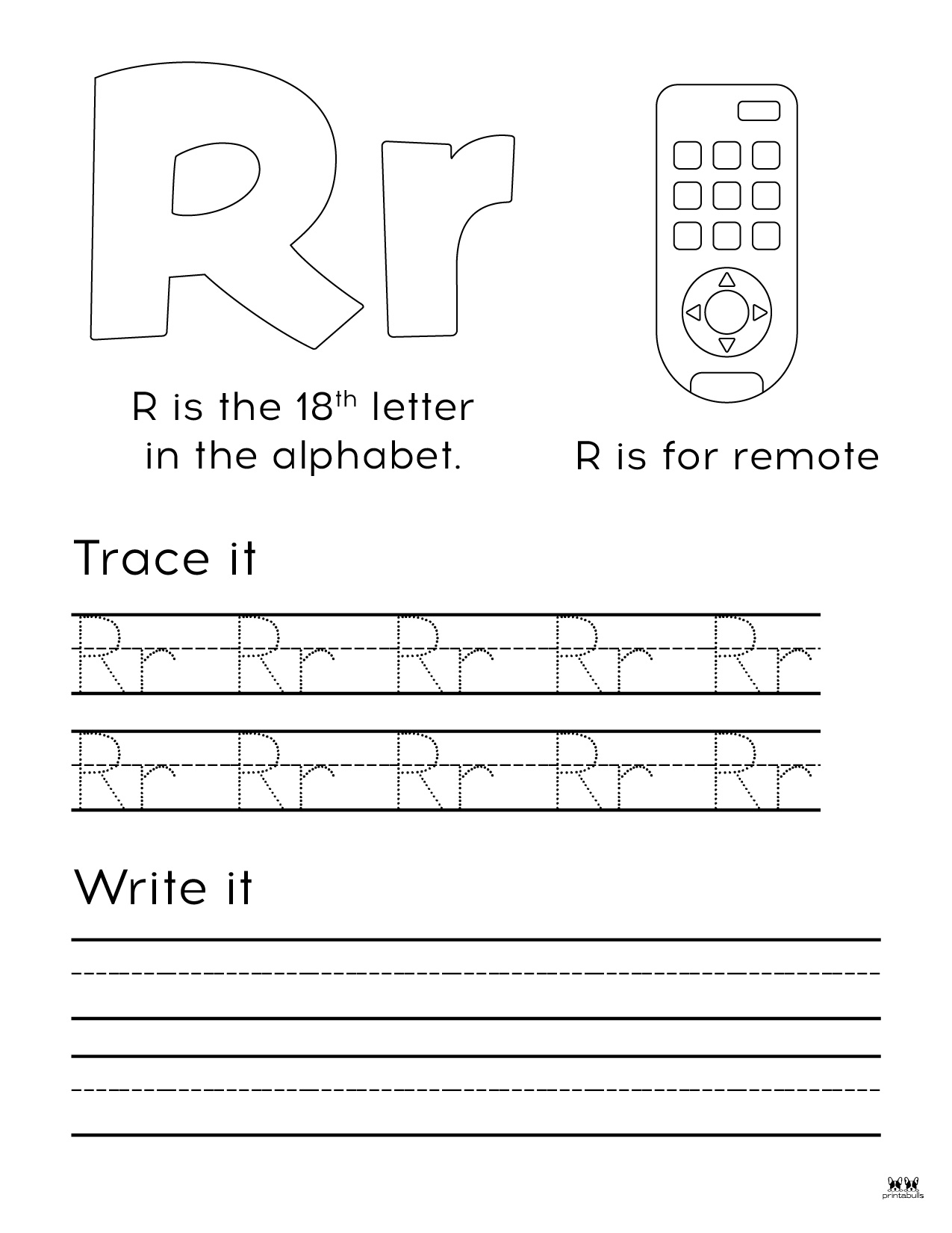 Letter R Worksheets 50 FREE Printables Printabulls