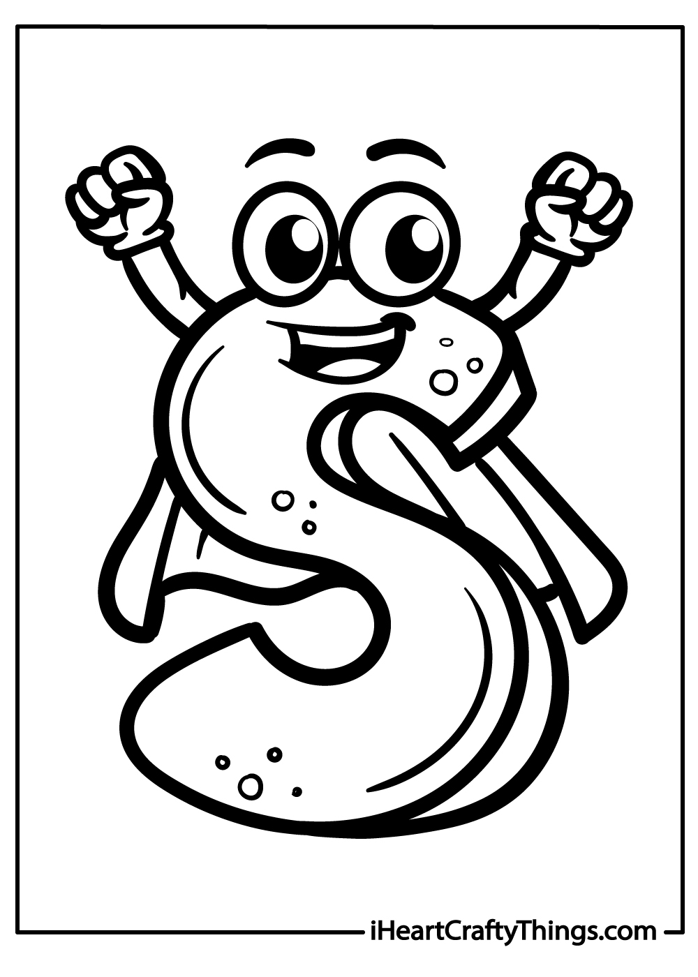 Letter S Coloring Pages