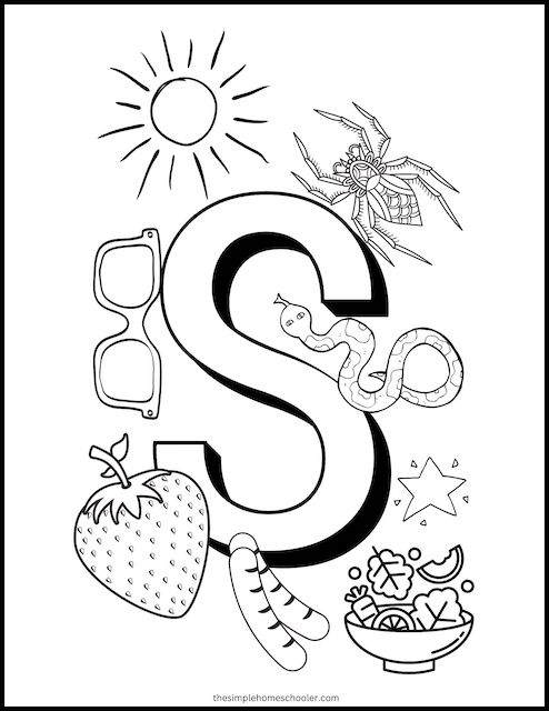Letter S Preschool Printables Preschool Mom Worksheets Library