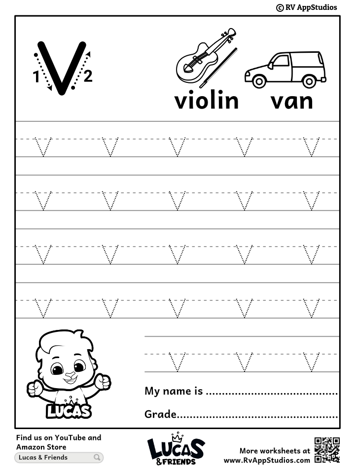 Letter V Tracing Sheet V Alphabet Worksheets PDF Learnwithaanshi Letter V Tracing Sheet V Alphabet Worksheets PDF Learnwithaanshi