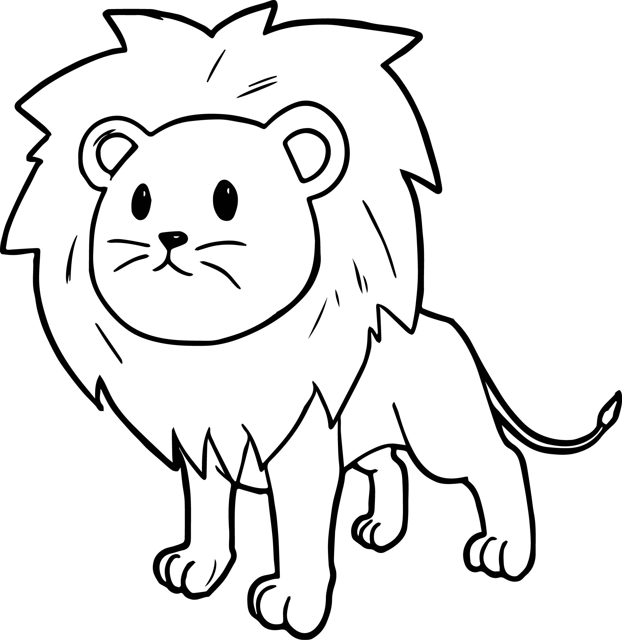 Lion Coloring Pages At GetColorings Free Printable Colorings 