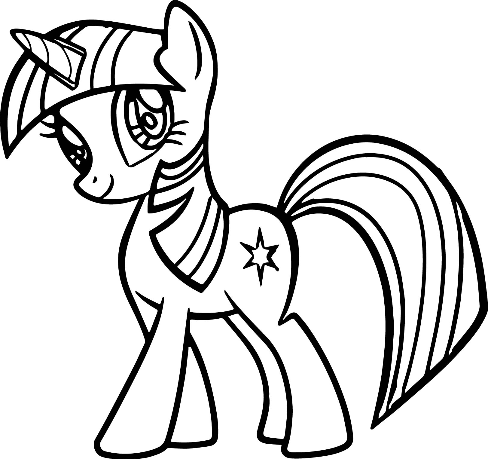pony coloring pages
