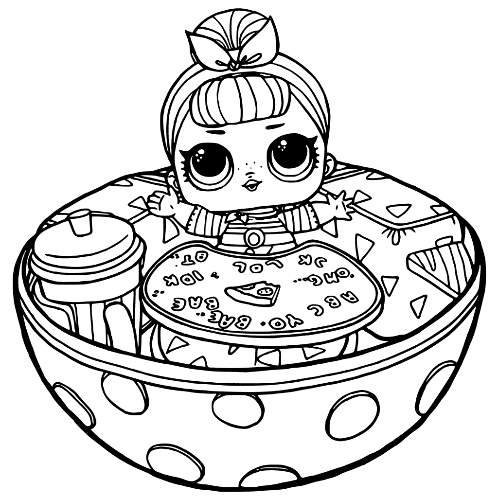 lol doll coloring page lol doll coloring page