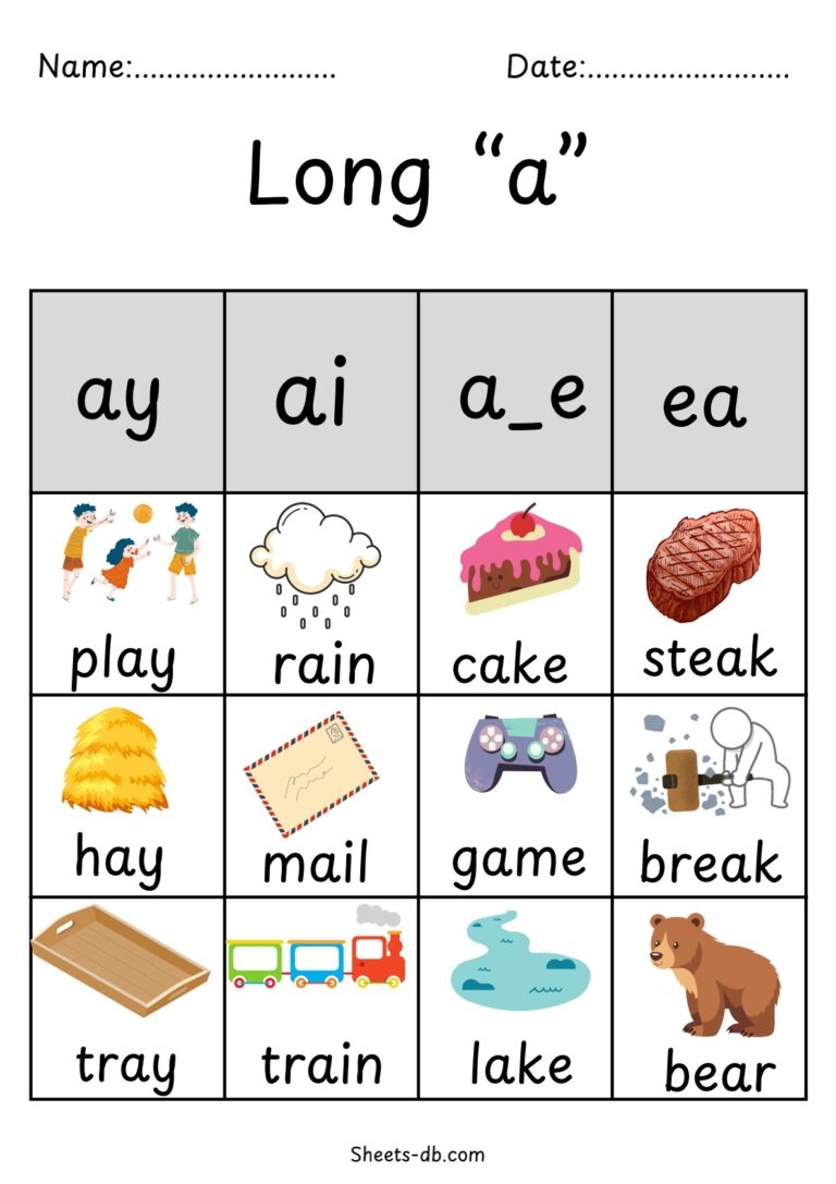 long a worksheets long a worksheets