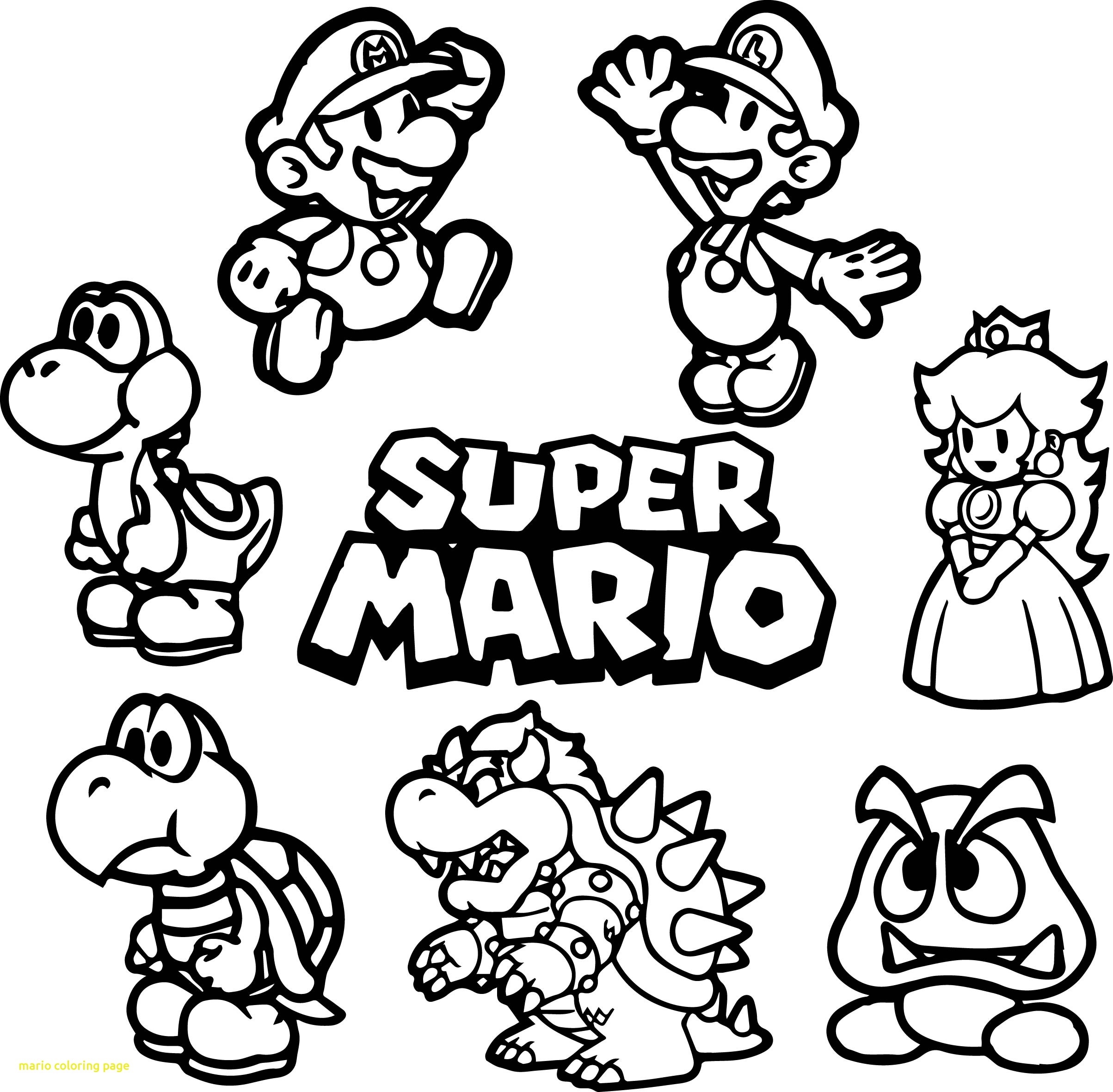 Mario Coloring Pages At GetColorings Free Printable Colorings 