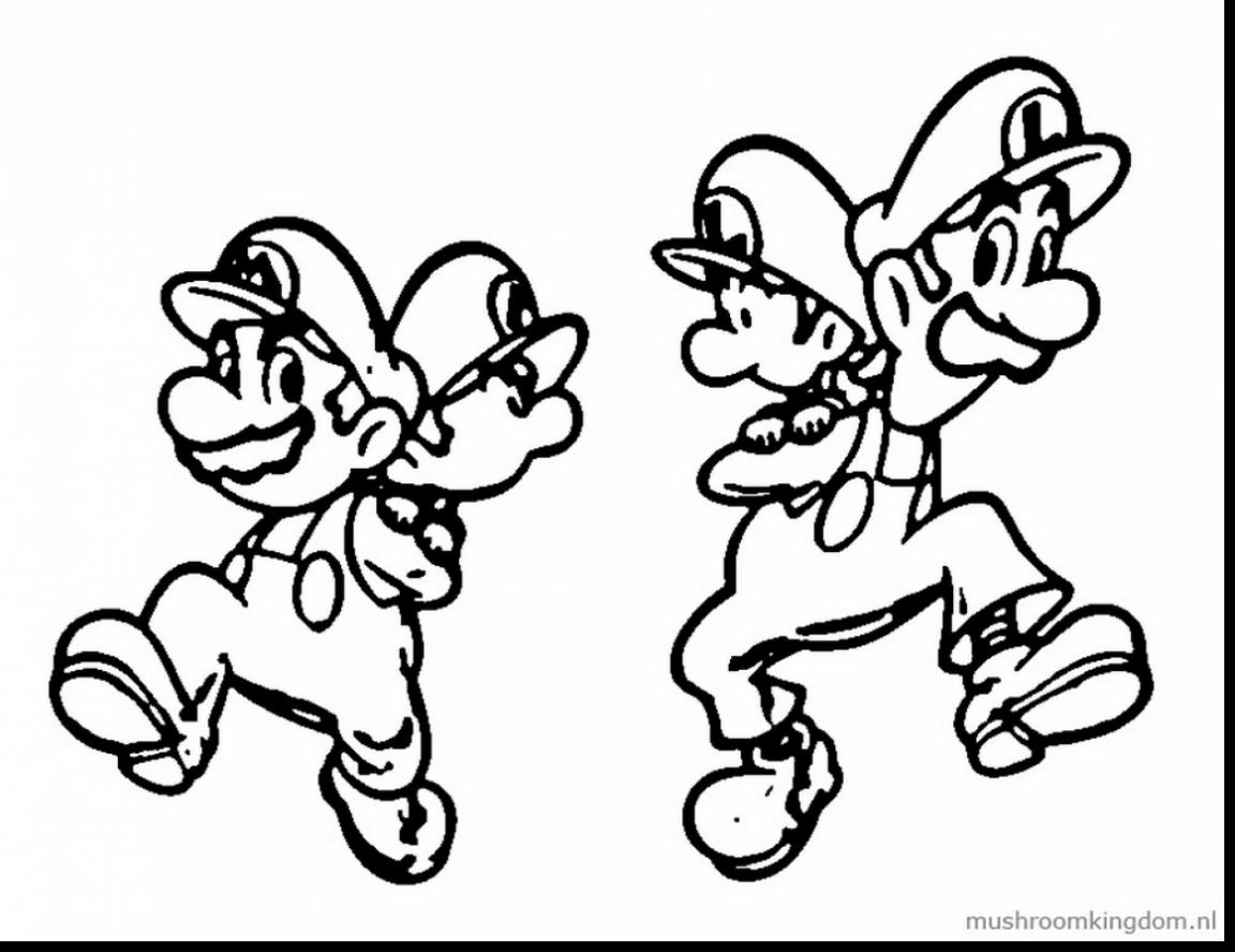 mario luigi coloring pages