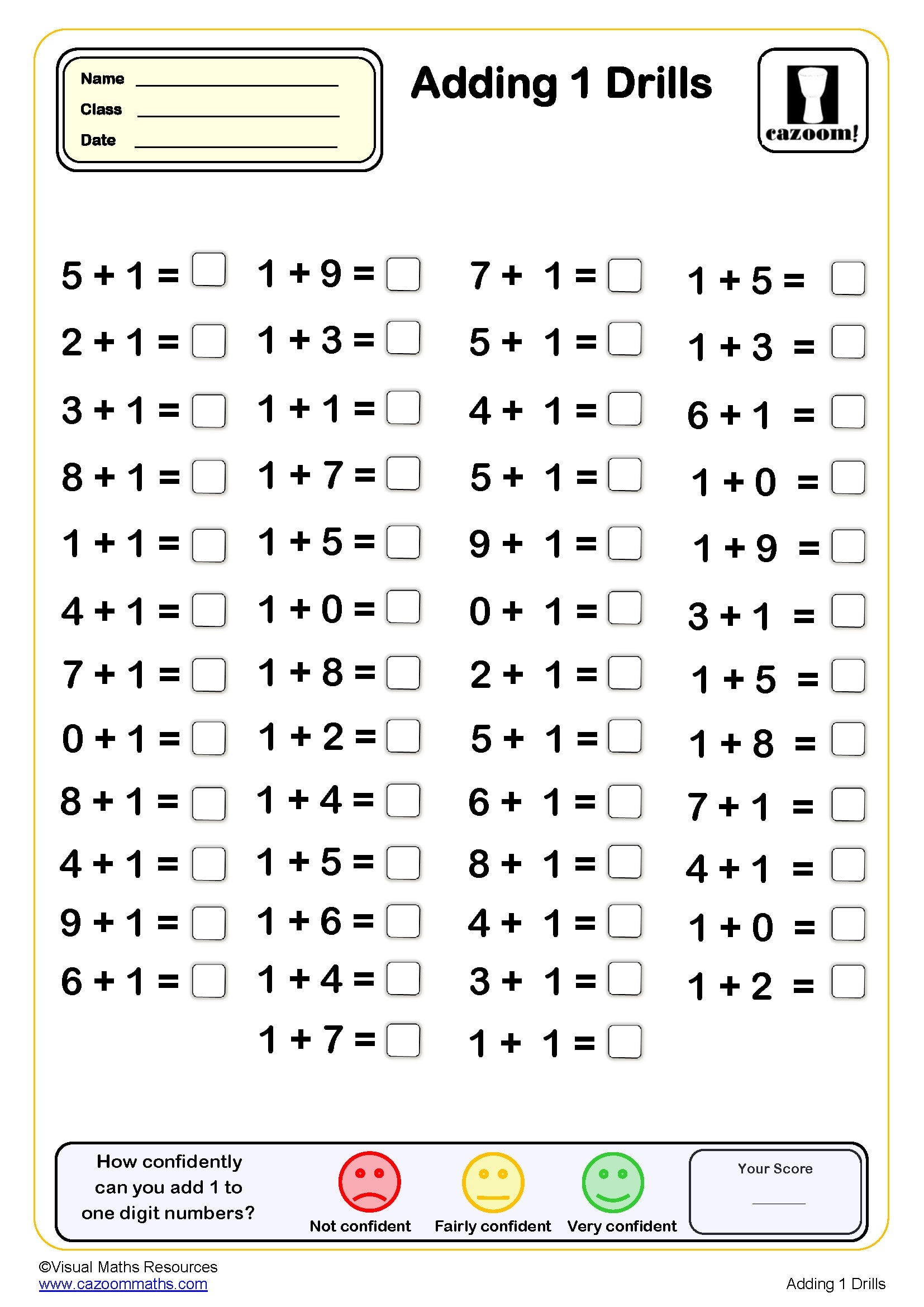 Math Addition Worksheets Printable