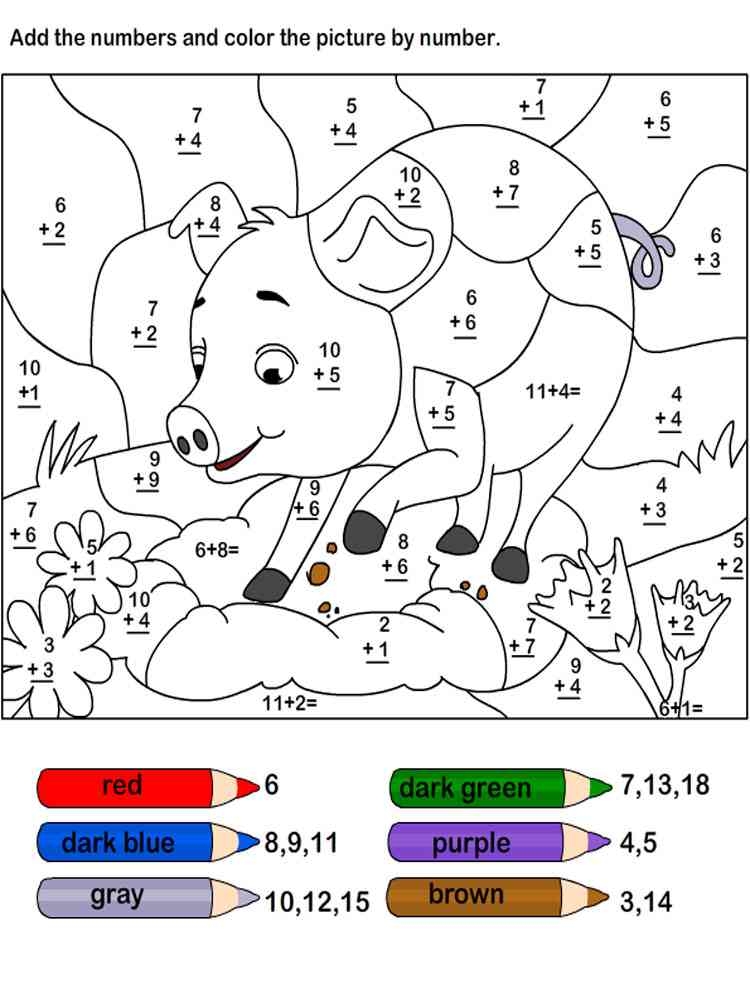 Math Coloring Pages Download And Print Math Coloring Pages 