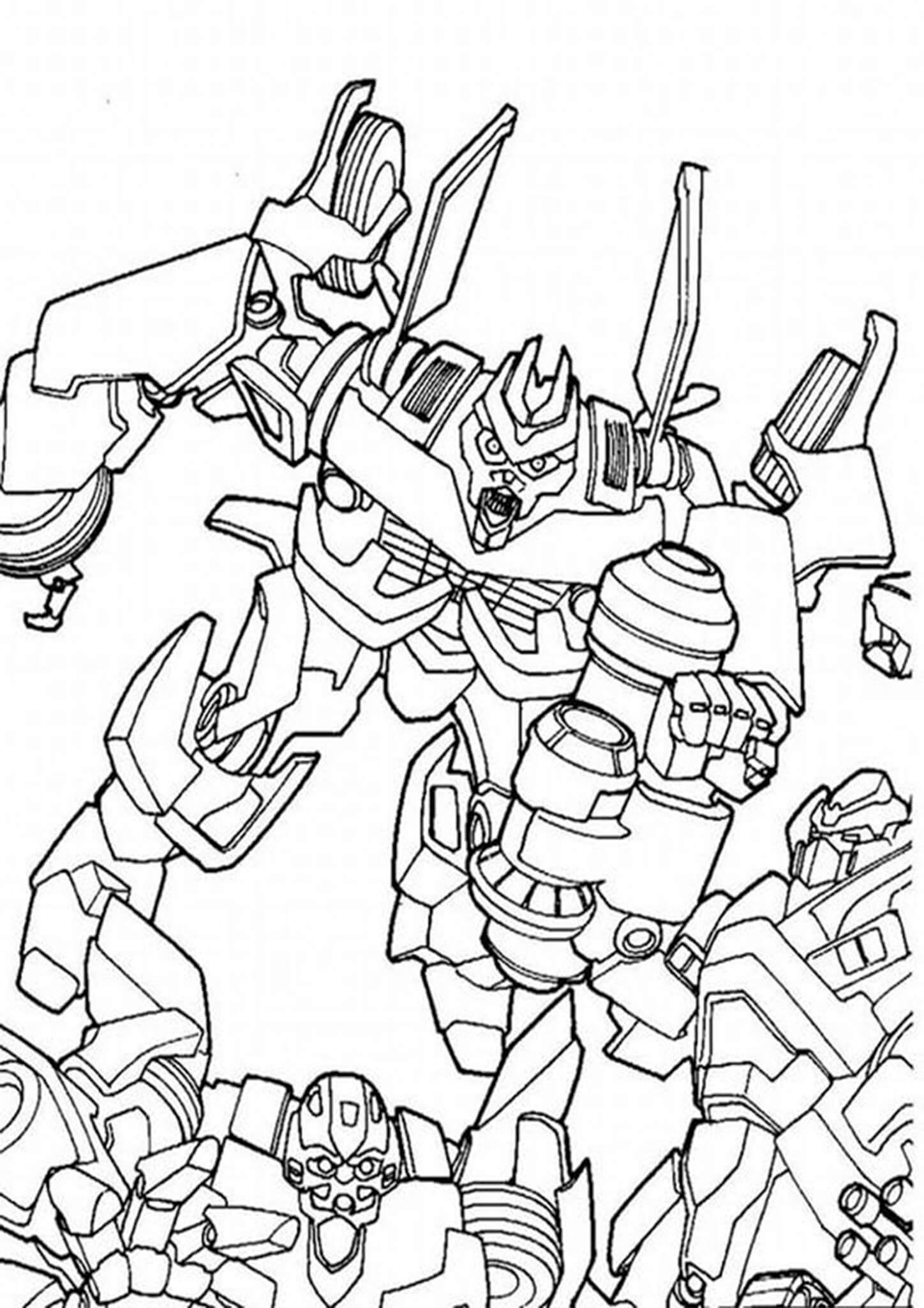 Megatron Transformer Coloring Pages 2025 