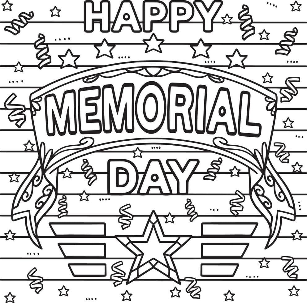 Memorial Day Coloring Pages