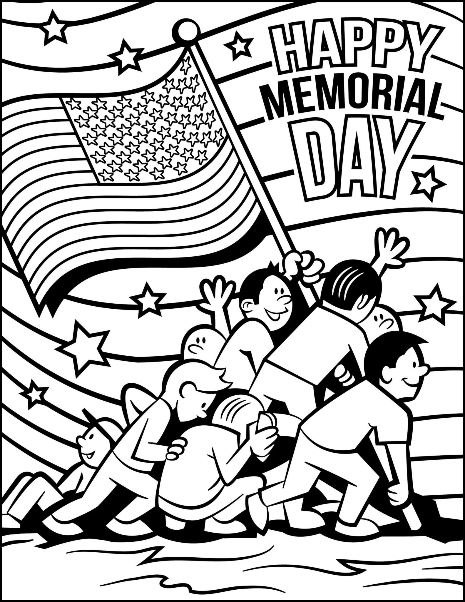 Memorial Day Coloring Pages