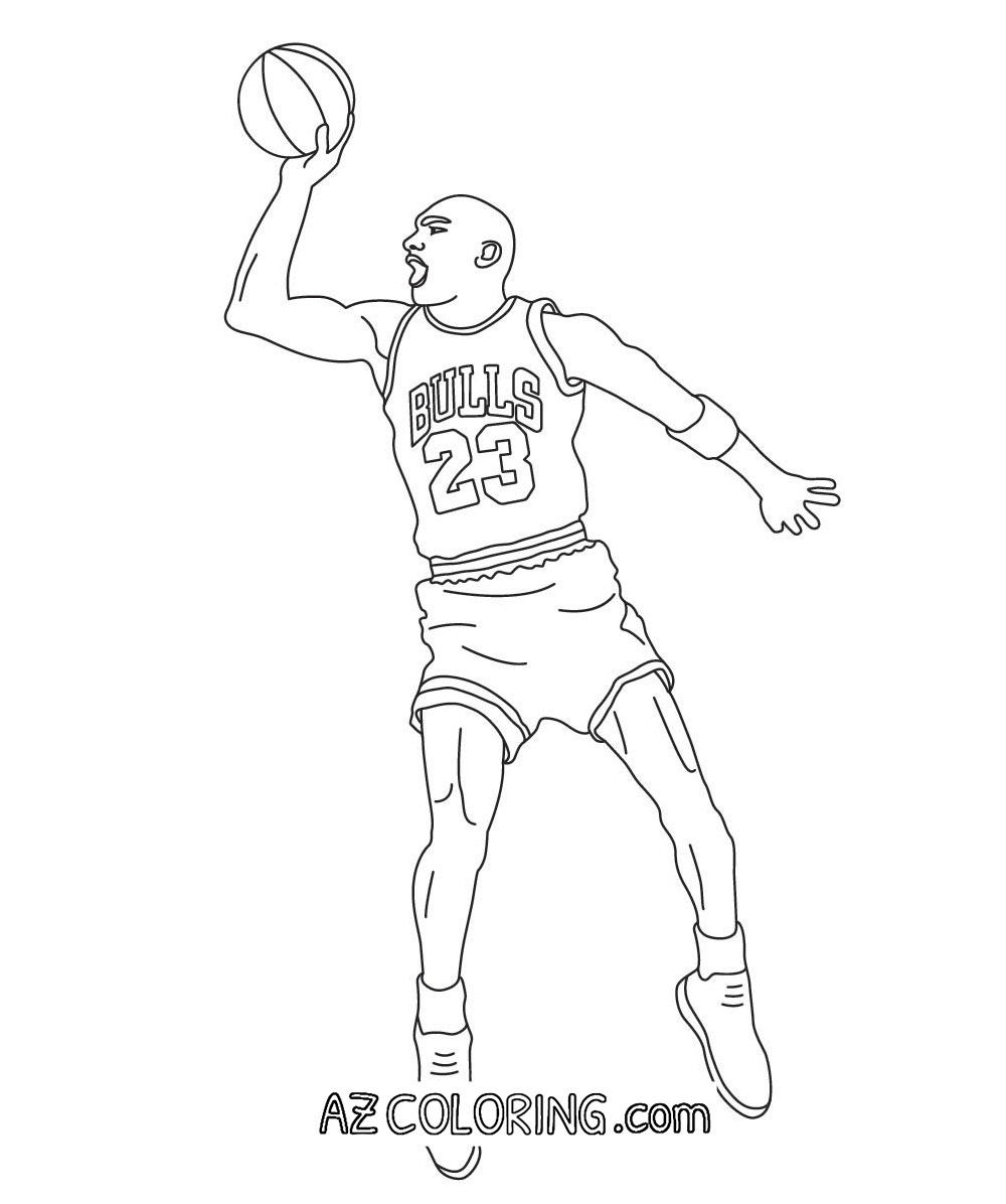 Michael Jordan Coloring Pages At GetColorings Free Printable Michael Jordan Coloring Pages At GetColorings Free Printable