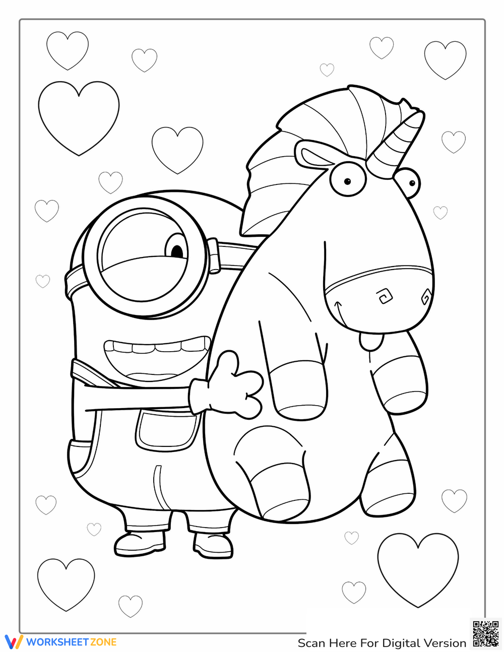 Minion Coloring Pages Pdf