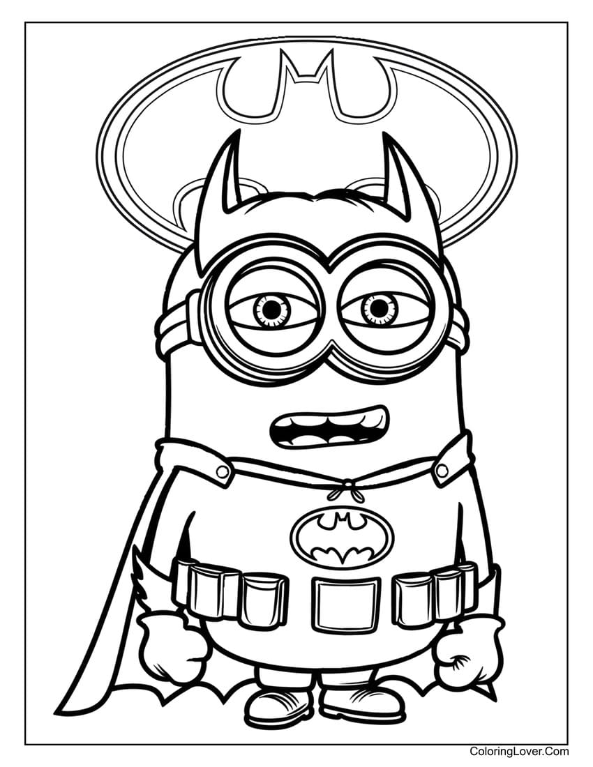 Minions Coloring Pages Home 2025 