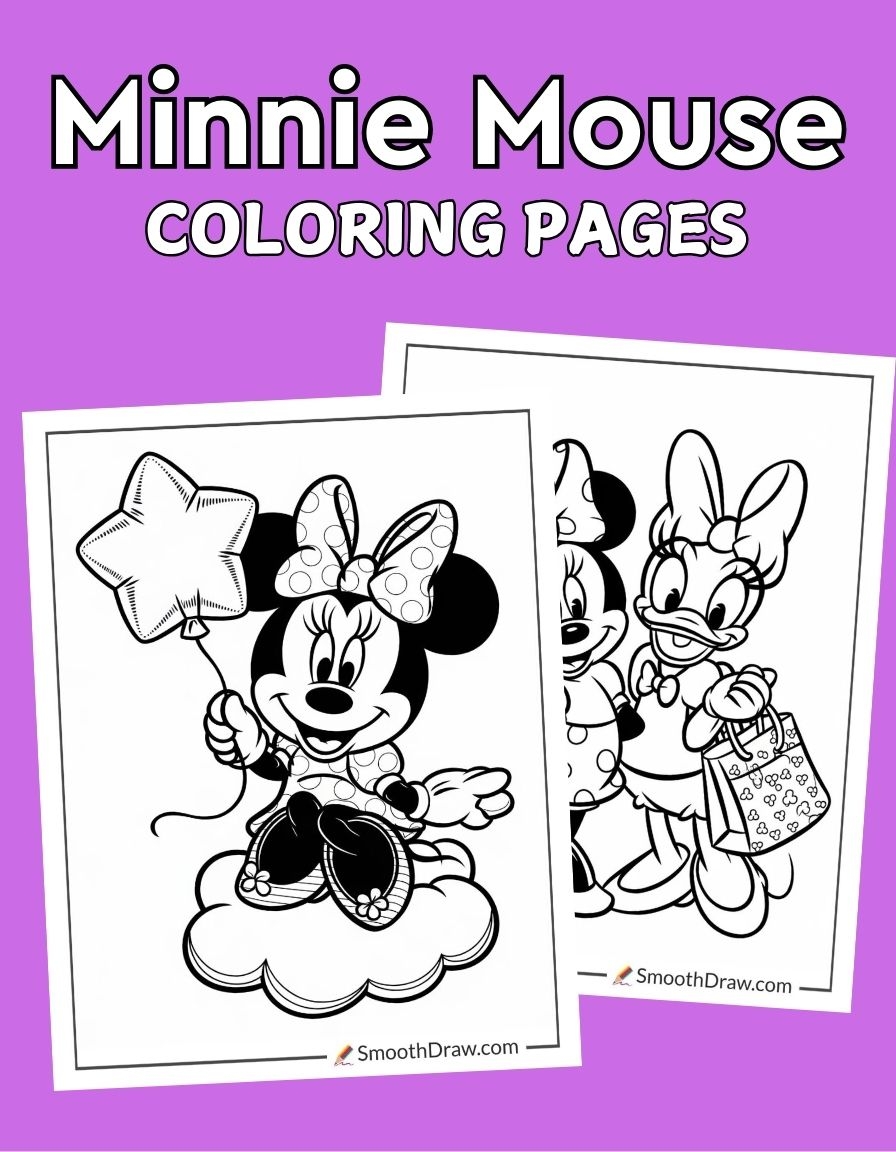 Minnie Mouse Coloring Pages