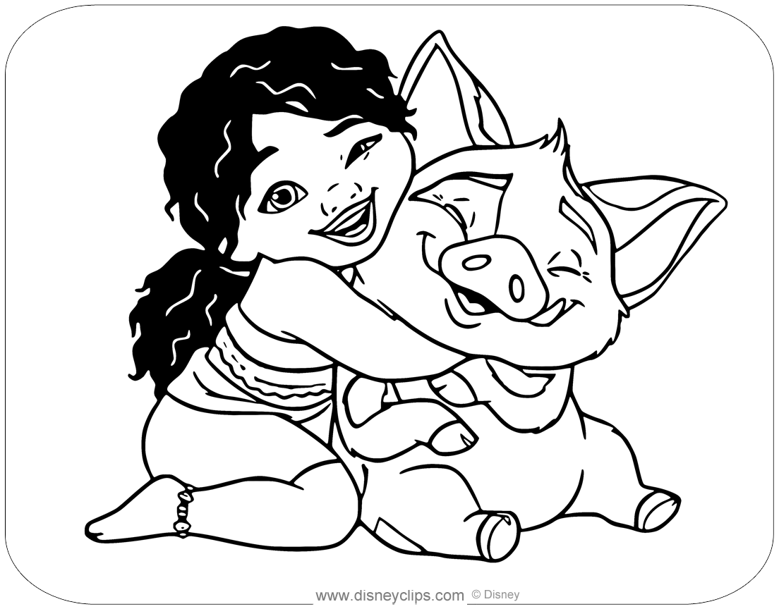 moana 2 coloring pages