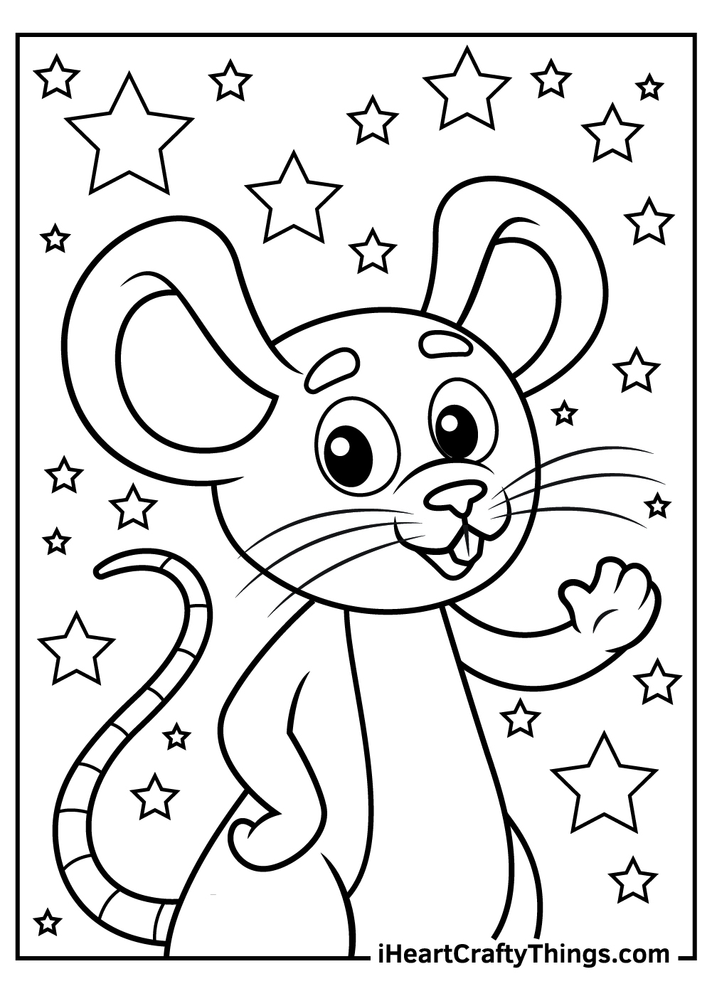 Mouse Coloring Pages Printable Mouse Coloring Pages Kids Printable Mice 