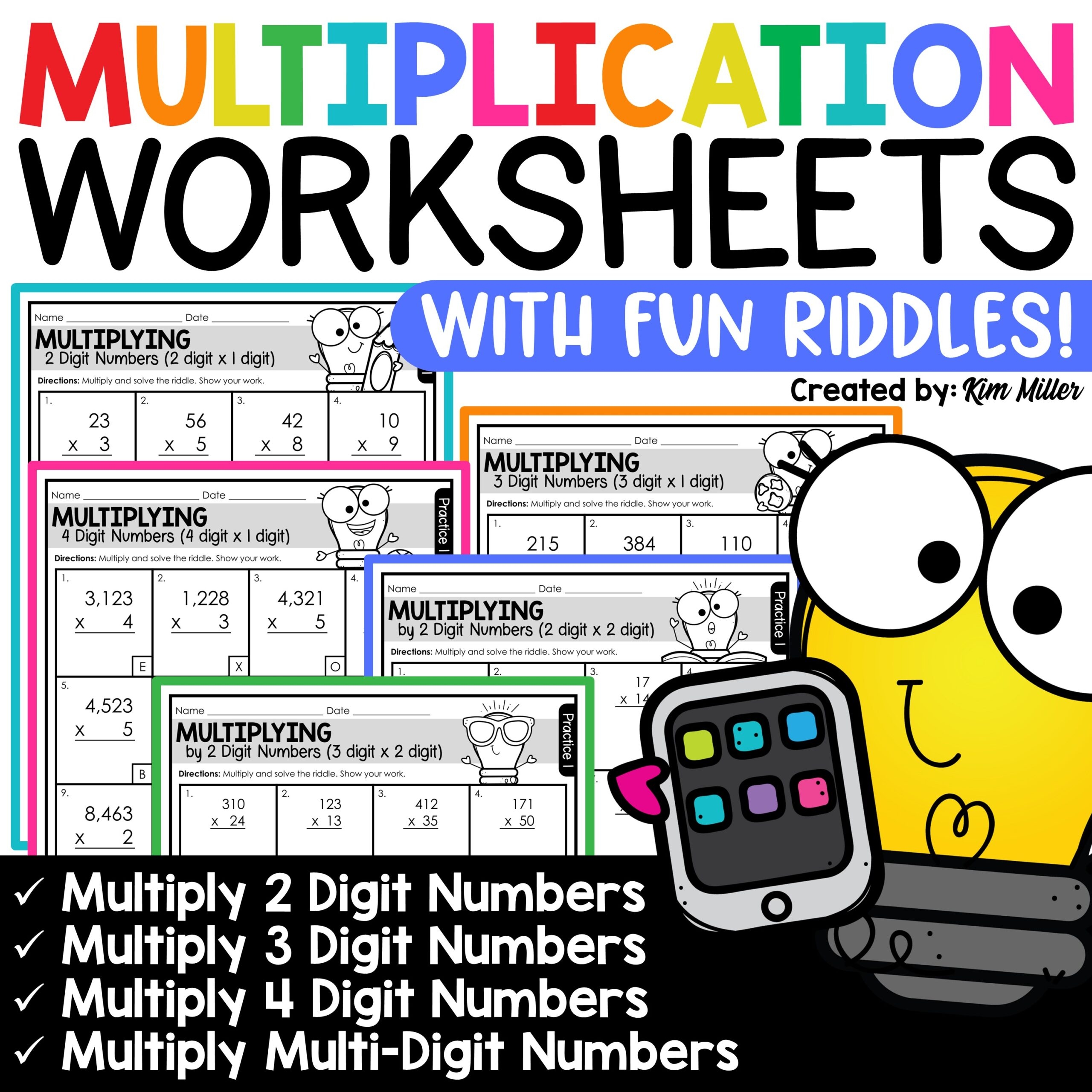 Multi digit Multiplication Online Worksheet Worksheets Library