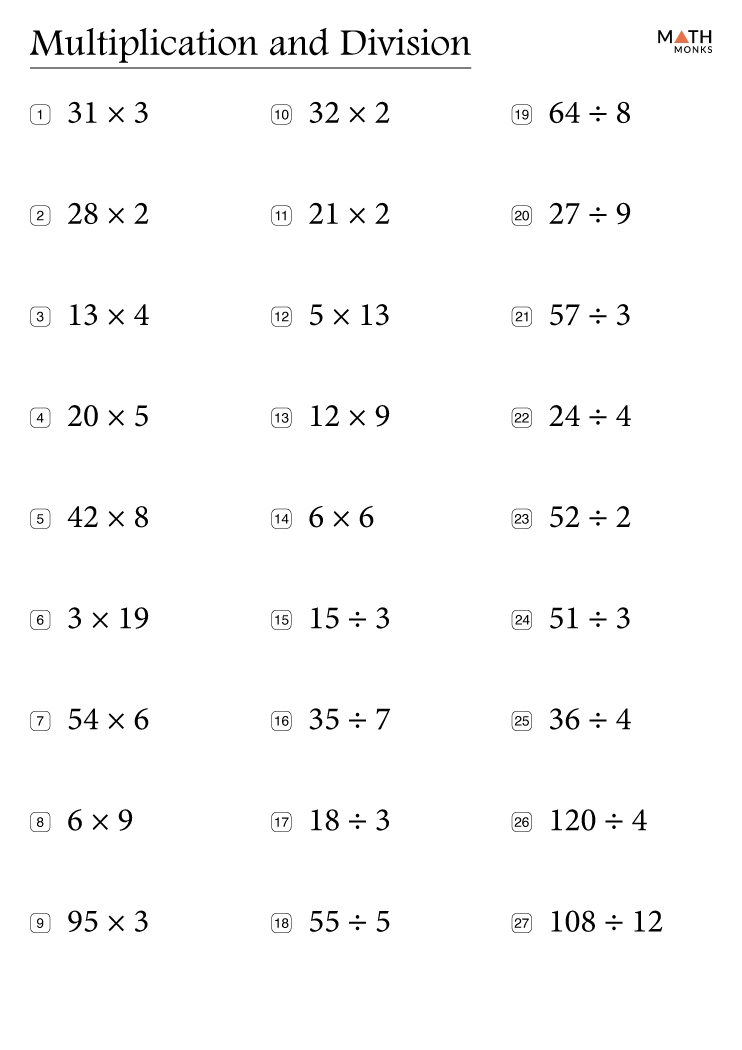 Multiplication And Division Worksheets Teacha Worksheets Library Multiplication And Division Worksheets Teacha Worksheets Library