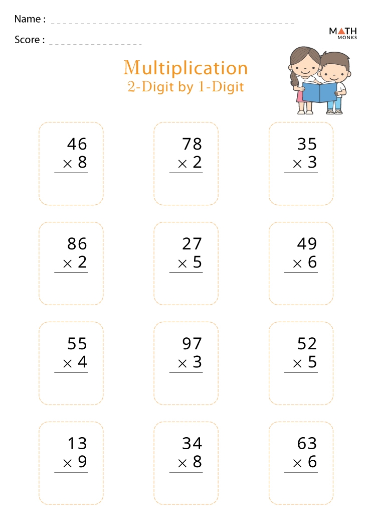 Multiplication Worksheets Grade 3 With Answer Key Multiplication Worksheets Grade 3 With Answer Key