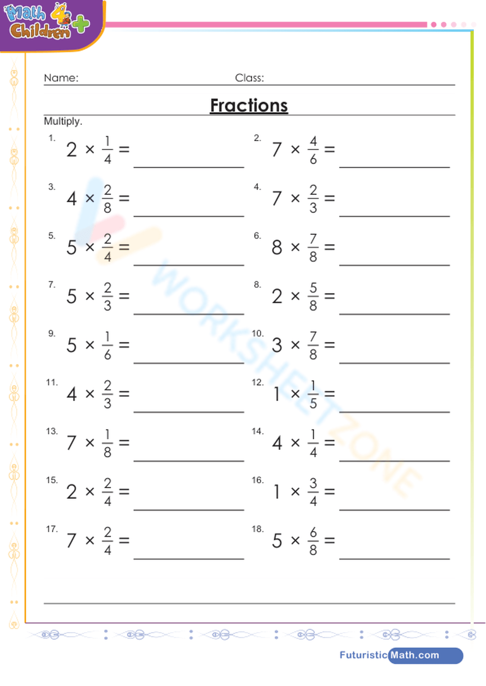 Multiply Fractions By Whole Numbers Worksheet Worksheets Library Multiply Fractions By Whole Numbers Worksheet Worksheets Library