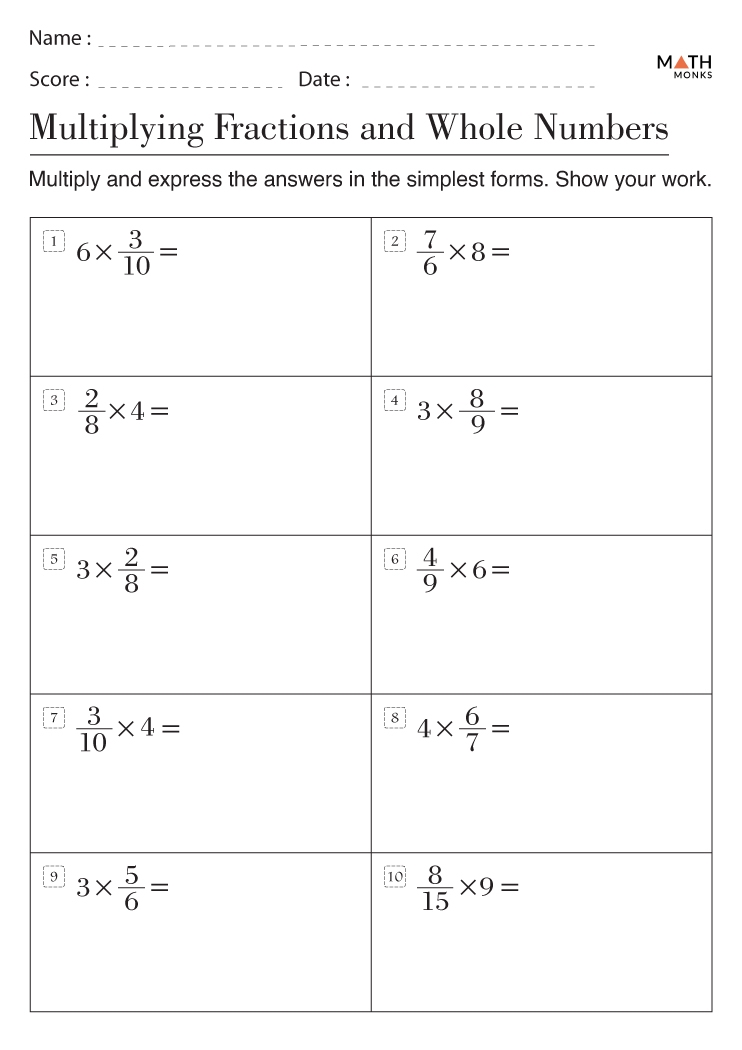 multiplying fractions worksheets multiplying fractions worksheets