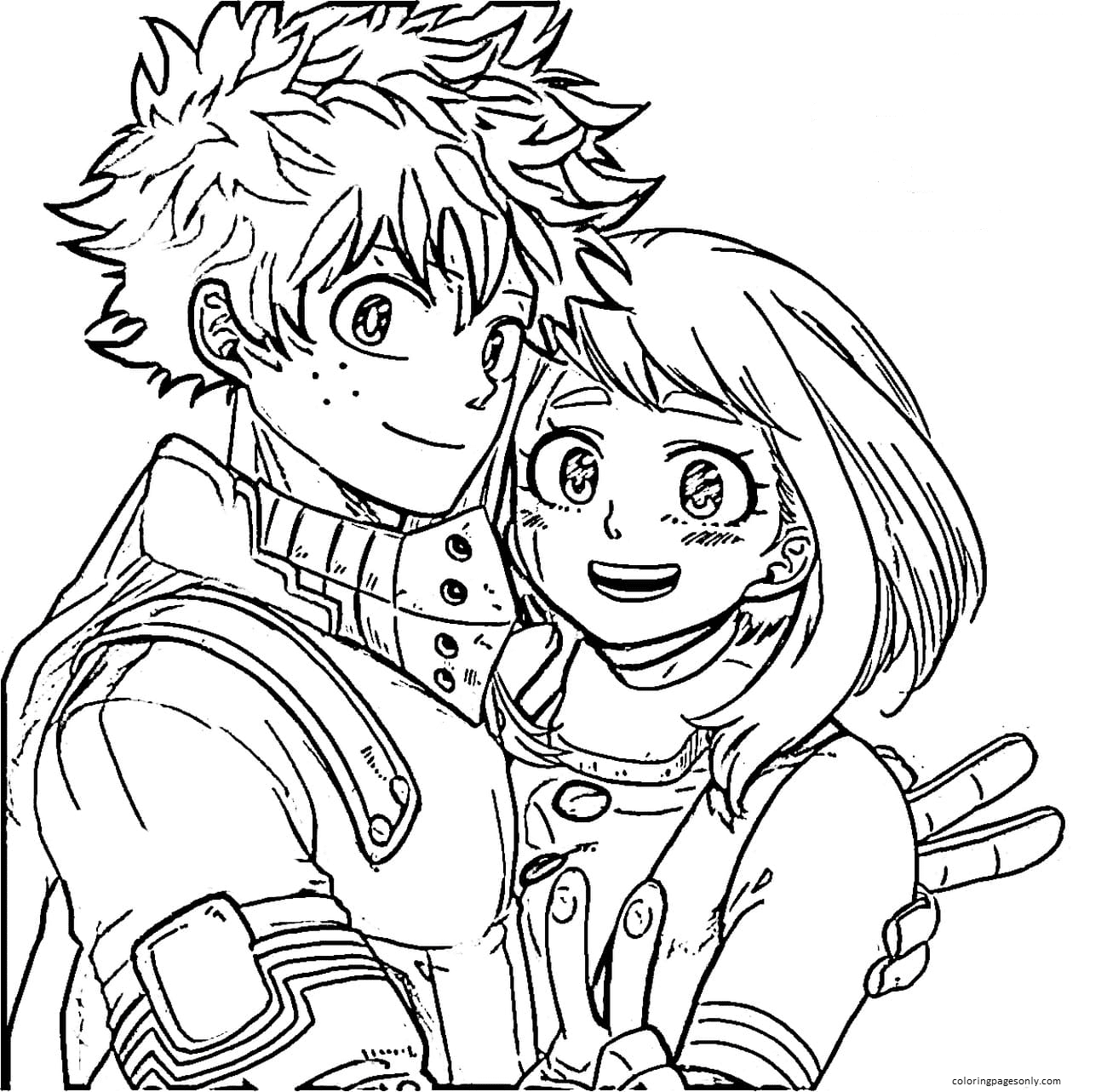 My Hero Academia Coloring Pages Coloring Pages For Kids And Adults