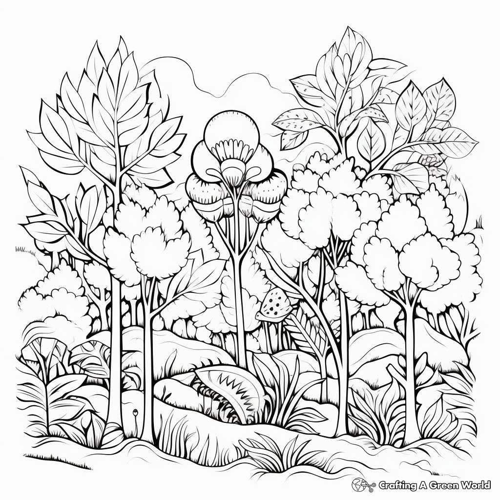 Nature Coloring Pages Free Printable 