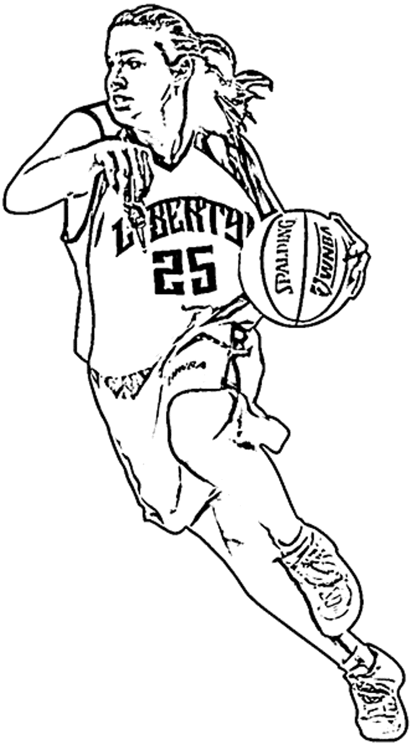 nba coloring pages