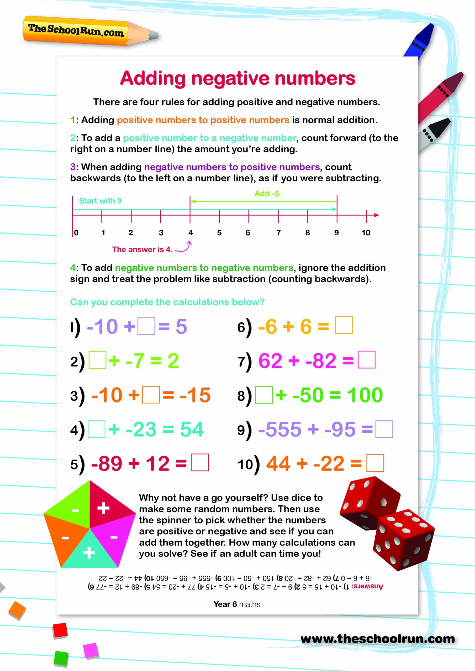 Negative Numbers Worksheet KS2 Resources Worksheets Library Negative Numbers Worksheet KS2 Resources Worksheets Library