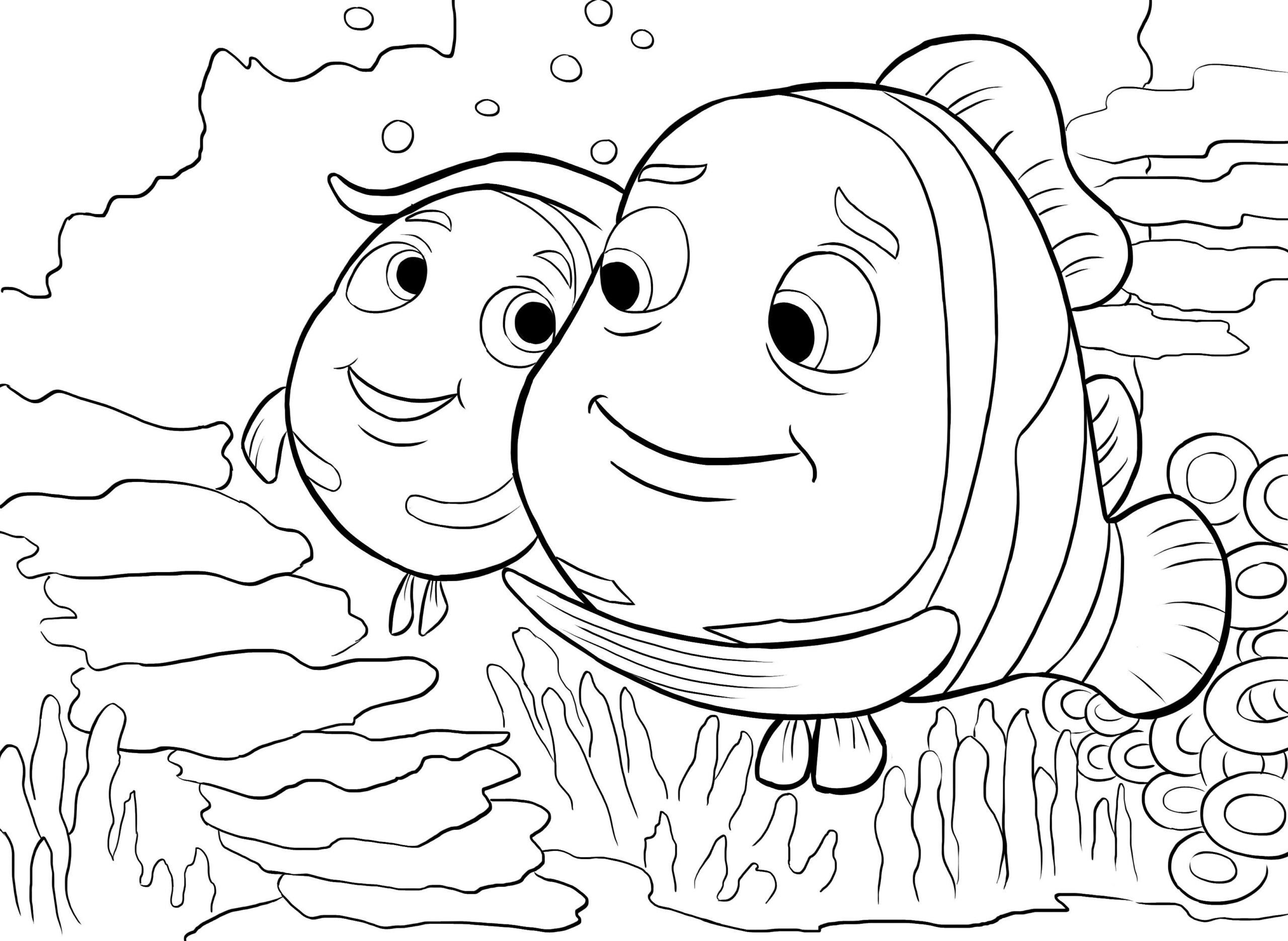 nemo coloring pages nemo coloring pages