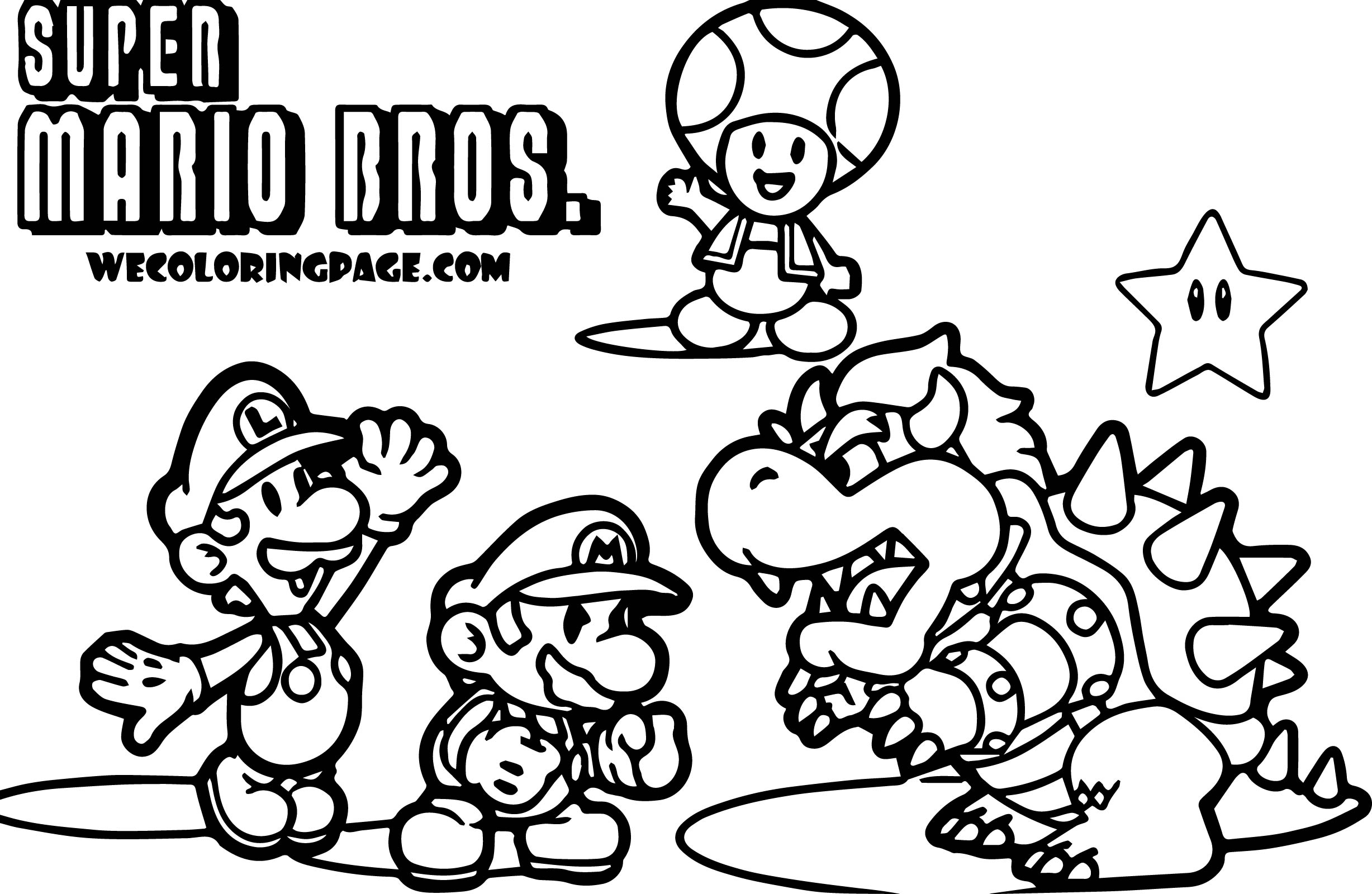 mario characters coloring pages mario characters coloring pages