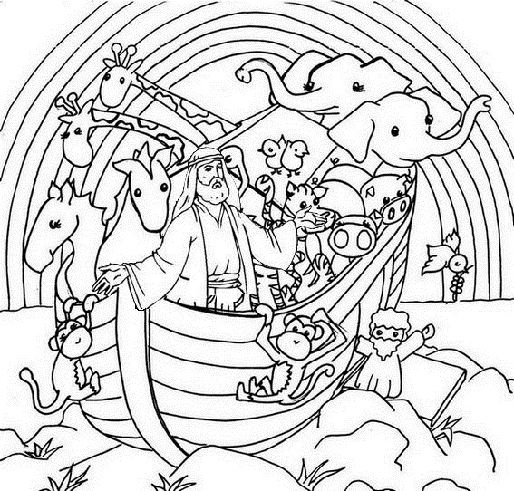 Noah s Ark Coloring Pages Help Kids Learn Alphabets And The Wonder Of 