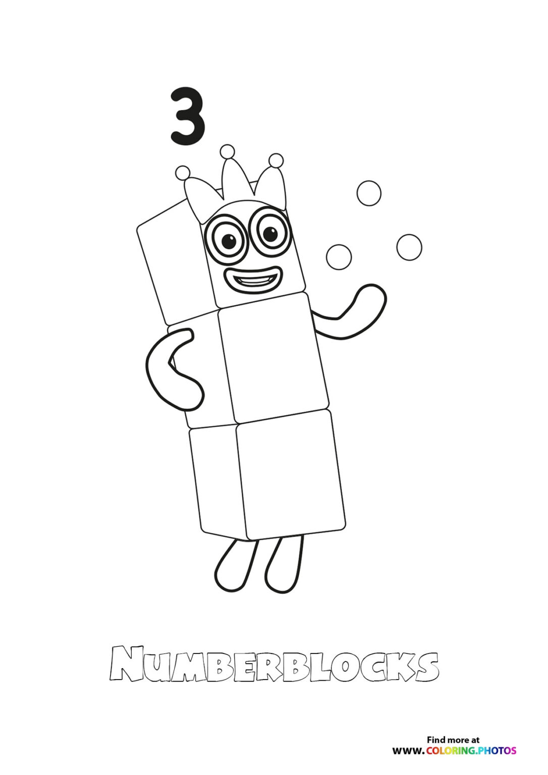 Numberblocks Coloring Pages For Kids 100 Free Print Or Download