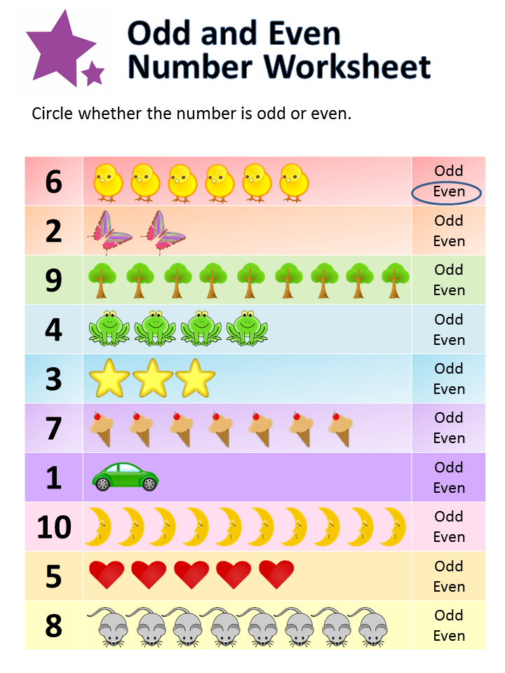 Odd And Even Number Worksheets Guruparents