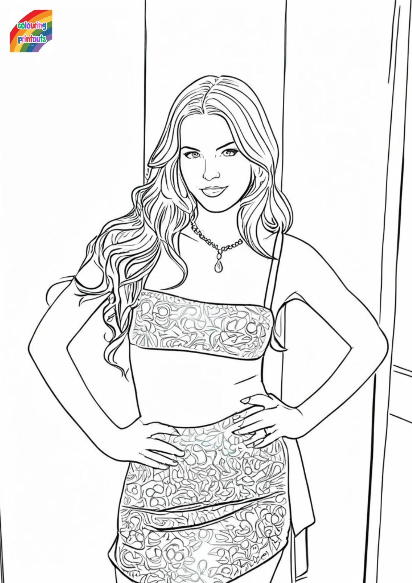 Olivia Rodrigo Coloring Pages Free Printables 