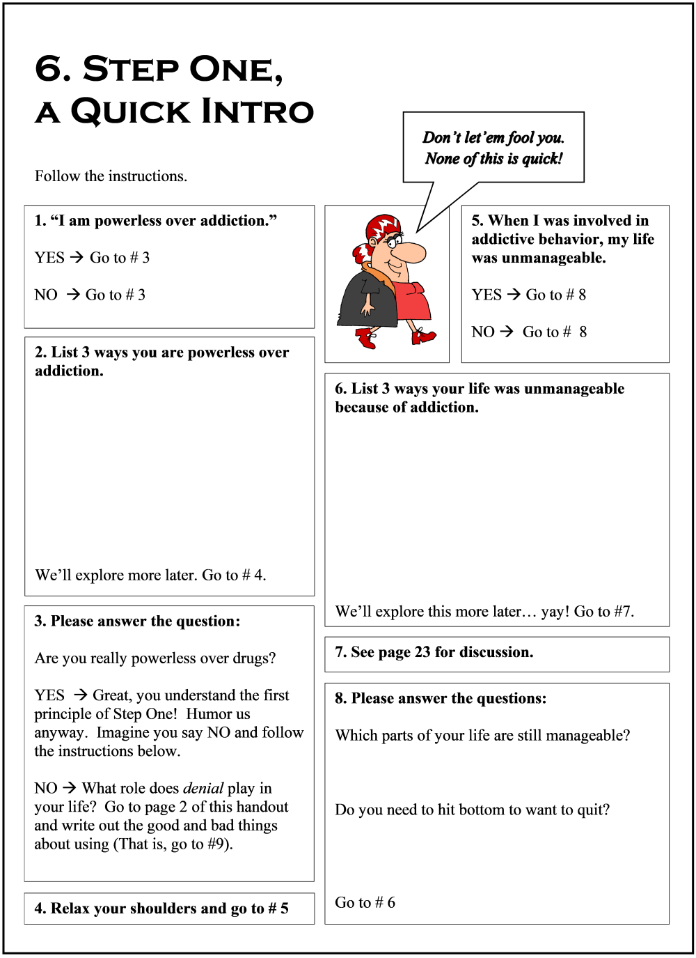 Outside the Box Recovery STEP ONE Kim Rosenthal MD Worksheets Library Outside the Box Recovery STEP ONE Kim Rosenthal MD Worksheets Library