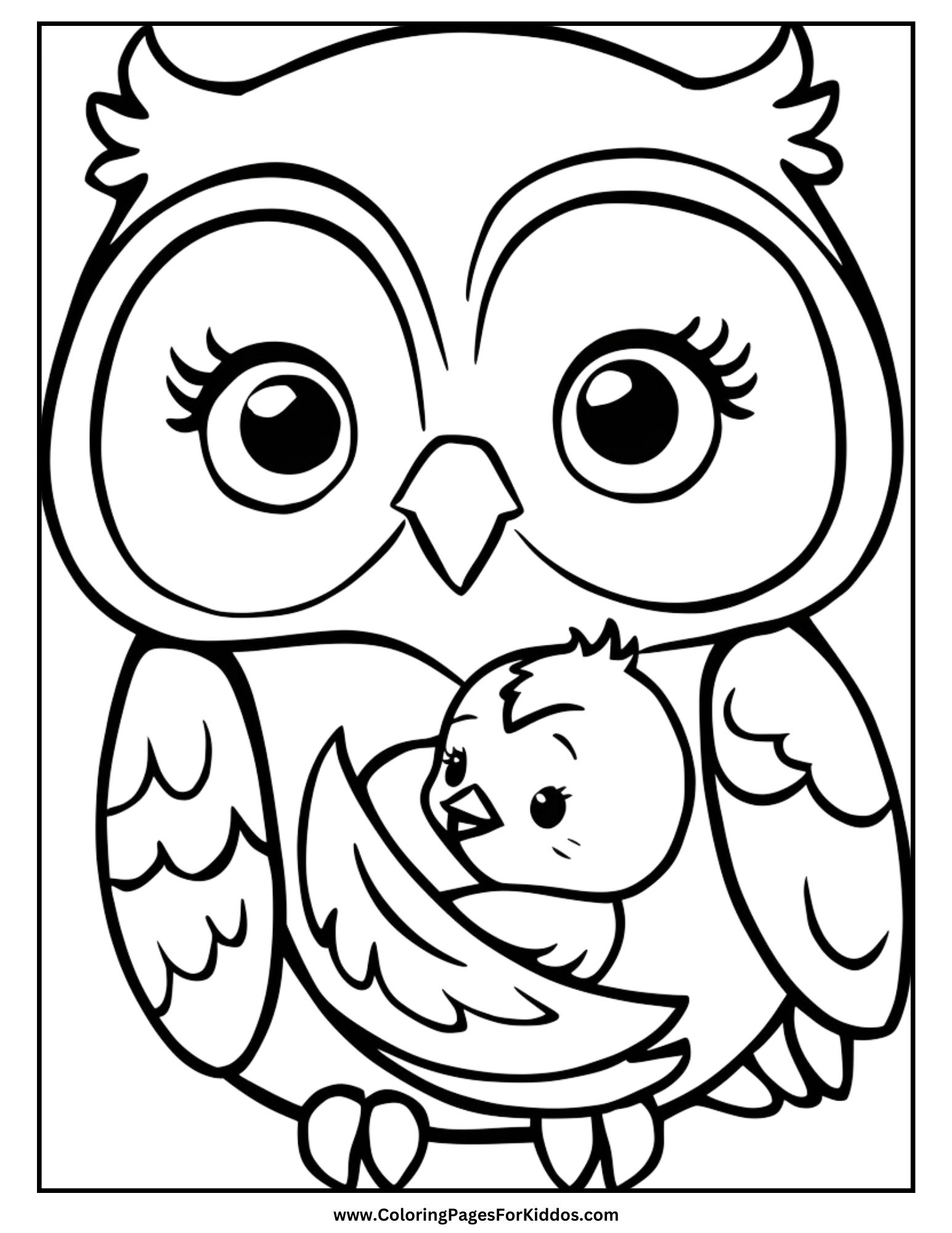 Owl Coloring Pages 10 Free Printable PDFs