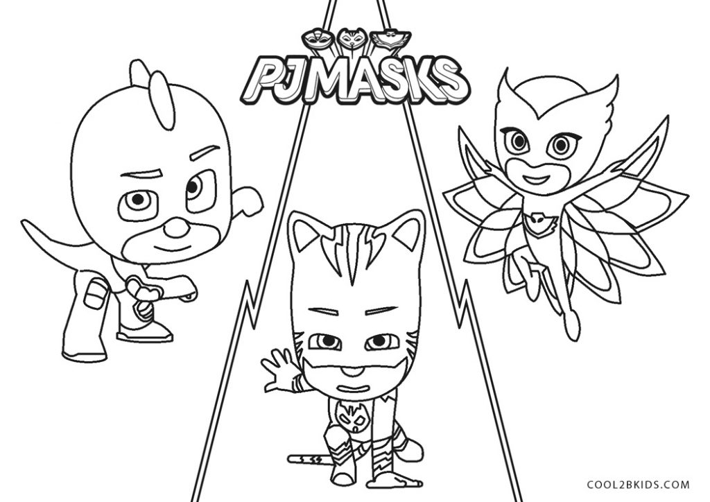 Pages Pj Masks Coloring Pages Pj Masks Coloring