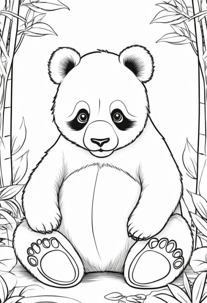 panda coloring pages panda coloring pages