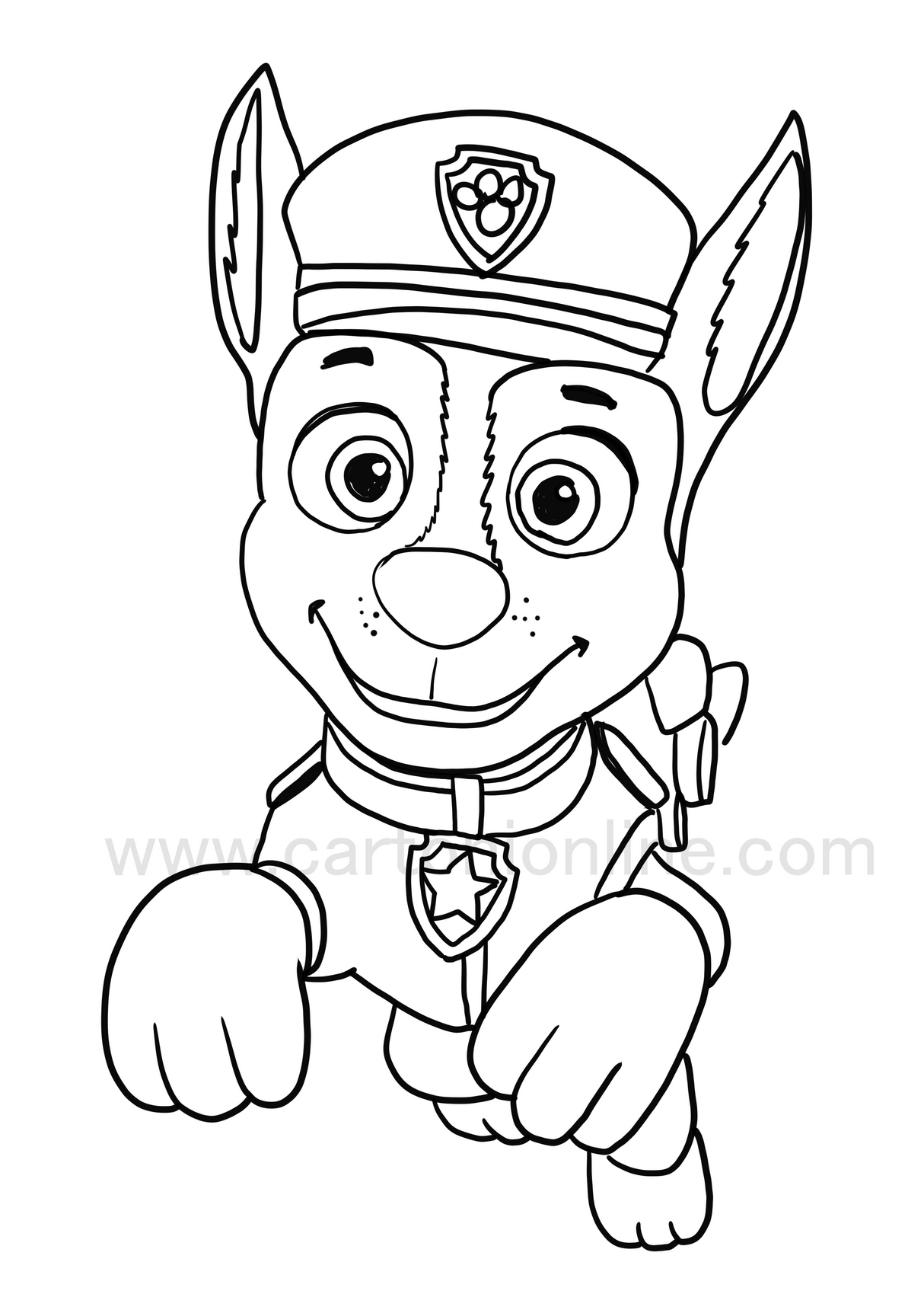 Paw Patrol Free Printable Coloring Pages