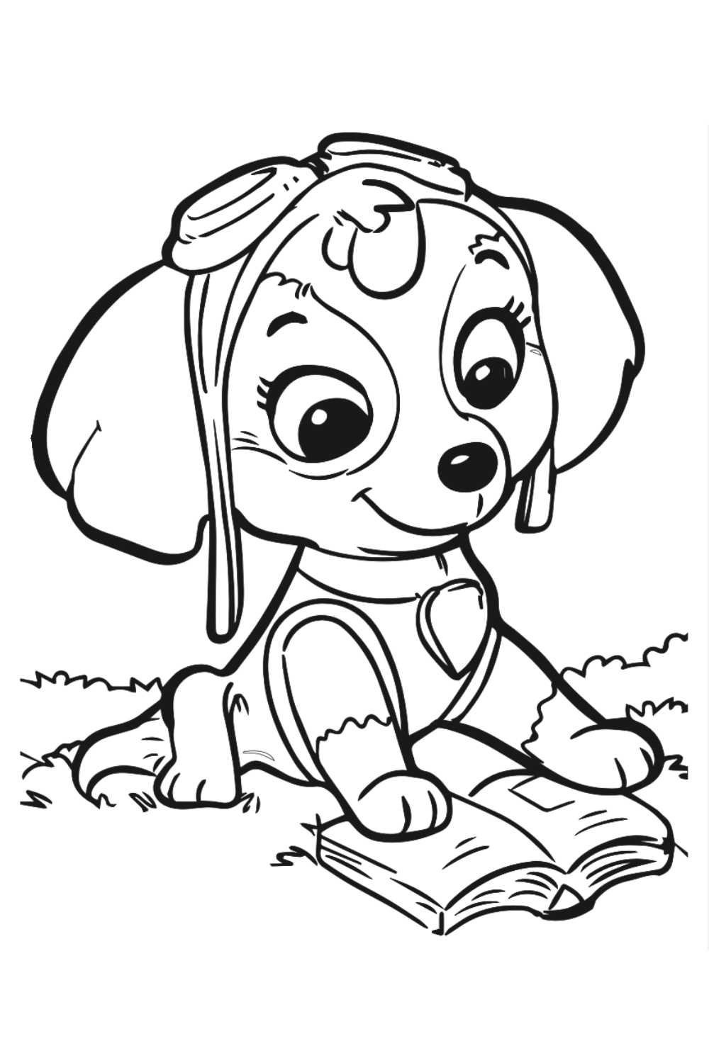 Paw Patrol Skye Coloring Pages FREE 30 page Coloring E Book