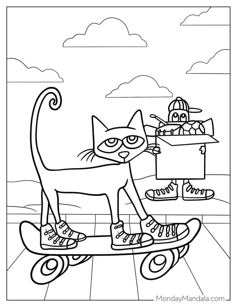 Pete The Cat Color Activities